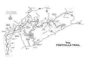 The mission of the u.s. Maps Coordinates Foothills Trail Conservancy