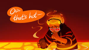 He is happy, with his mouth open wide, excited to take on the challenges of a new day! All I Know Is Fear Jack Manifold Swims In Lava But Has To Put Ice