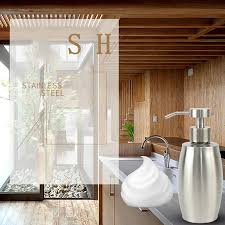 Soap dispenser leaks the next most common cause of a leaking washing machine is the soap the soap suds that come out with the leaking water leave white trails. Soap Dispenser Stainless Steel Anti Rust Leak Proof System Hand Sanitizer Walmart Canada