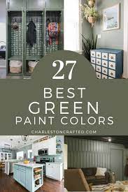 The Best Green Paint Colors For 2025