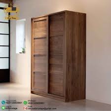 Home find professionalsfurniture 5 best wardrobe brands in malaysia. Paling Laris Lemari Pakaian Jati Minimalis Lemari Baju Jati Sliding Dallas Desain Furnitur Furnitur Kayu Interior