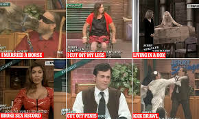 The wildest moments on Jerry Springer's hit TV show revealed | Daily Mail  Online