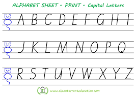 English is written with the latin alphabet. The English Alphabet Letter Formation Course