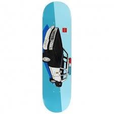 Chocolate Skateboards X Huf La Cop Car Skateboard Deck In 8