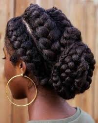 Braids in this hairstyle are braided very close to the scalp with natural hair. 38 Truly Amazing Goddess Braids Belletag