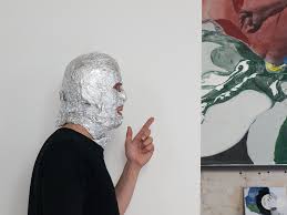 Viewed from behind glass in the gallery, the audience could see beuys walking from drawing to drawing, quietly whispering in the dead rabbit's ear. Art For A Non Human Klaus Killisch