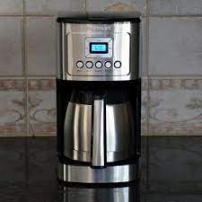 The cuisinart® 12 cup programmable thermal coffeemaker is equipped with cutting edge coffee technology to give you hotter coffee without sacrificing taste. Cuisinart 12 Cup Thermal Coffeemaker Review Stellar