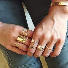 Golden Rings 3 Aimee Song Song Of Style Rings Tumblr Jewelry Inspiration