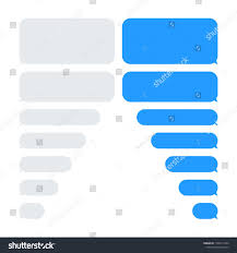 Message Bubbles Chat Vector Vector Template Of Message Bubbles Chat Boxes Icons Sponsored Sponsored Chat Vector Message Bubb Templates Box Icon Messages