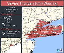At 3:26 p.m., a severe thunderstorm that is. Severe Thunderstorm Watch Issued For Long Island Deer Park Ny Patch
