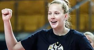 Isabelle haak young talented volleyball player 20 years old best volleyball actions 2019. I Learn New Things Everyday Vakifbank Women S Volleyball Team S Swedish Opposite Isabelle Haak Made Special Statements For The Sabah Newspaper Women Volleybox Net