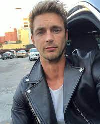 Christian Hogue Latin Fan On Instagram Christianhogue Leather Jacket Men Christian Leather Jacket