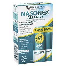Read reviews from goodrx users who have taken nasonex (mometasone). Buy Nasonex Allergy Non Drowsy 24 Hour Nasal Spray Twin Pack 2 X 140 Sprays Online At Chemist Warehouse