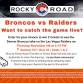 Broncos vs Raiders Ticket Giveaway event in Avon, CO