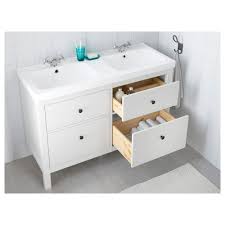 Ikea Hemnes Odensvik White Runskar Faucet Sink Cabinet With 4 Drawers Sink Cabinet White Vanity Bathroom Hemnes