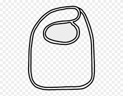 Bib Black And White Png Line Art Clipart 4240897 Pinclipart
