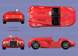 Ferrari 125 S 1947 Smcars Net Car Blueprints Forum Ferrari Sports Car Racing Gt Cars