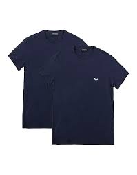 Emporio Armani 2 Pack T Shirt Endurance Undershirt Men Emporio Armani Undershirts Online On Yoox Latvia 48242880mj
