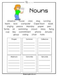 Pin By Linda Scott On Teachers Resources Nouns Worksheet Teaching English Grammar Teaching Nouns