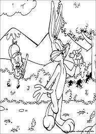 If your child loves bunnies, share in their joy and color with them! Bugs Bunny Coloring Picture