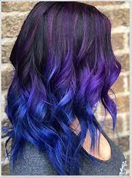 More hair styles like this! 115 Extraordinary Blue And Purple Hair To Inspire You