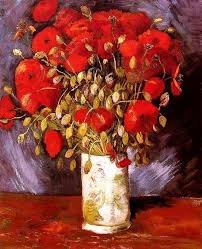 Paris Fleurs Art Coquelicots Art De Van Gogh Peintures De Van Gogh