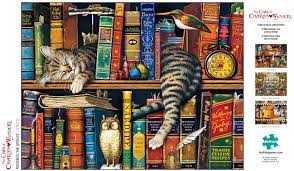 Poshmark makes shopping fun, affordable & easy! Buffalo Games Charles Wysocki Cats Frederick The Literate Jigsaw Puzz I Love Puzzles