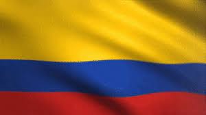 Colombian flag wavy in yellow, blue and red. Best Colombia Flag Gifs Gfycat