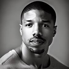 Le beau Michael B Jordan · Creative Fabrica