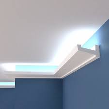 3 Metri Cornice In Gesso Per Illuminazione Indiretta Led Ds5022 Illuminazione Indiretta Cornici Illuminazione