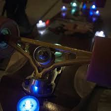 Stay Safe And Stay Rad With Boardblazers Led Skateboard And Scooter Lights Boardblazers Skateboard Skateboarding S Skateboard Light Holiday Lights Lights