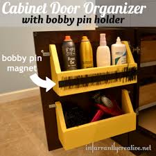 How to organize under a kitchen sink. Cabinet Door Storage Ideas Organization Tricks For Cabinets