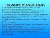 Ten Axioms of Choice Theory | ustaxpayerswill