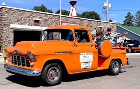 Image result for Omaha Orange 1955 Truck
