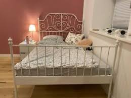 Ein malm bett steht die bettkästen vardö passen perfekt unter dieses bett. Ikea Bett Leirvik 140x200 Ebay Kleinanzeigen