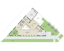 The overhanging roof creates a set of protected parking lots in the back for the renters, thus freeing the public front facade of the obligatory cars. Gallery Of Leavitt Residence Miller Hull Partnership 11 Home Design Floor Plans House Floor Plans How To Plan