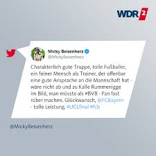 Wdr 2 Der Fc Bayern Gewinnt Die Champions League Und Facebook