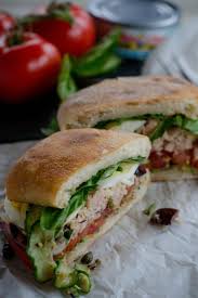 So You Have A Can Of Tuna You Need Lunch Or A Light Supper Tuna Pan Bagnat Pan Bagnat Pan Ban Yah Wet Or Bathed Bread Pan Bagnat Classic Salad Supper