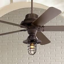 60 Industrial Forge Marlowe Cage Outdoor Ceiling Fan 17h74 Lamps Plus Ceiling Fan Outdoor Ceiling Fans Ceiling Fan Design