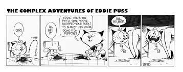 Eddie Puss comics.