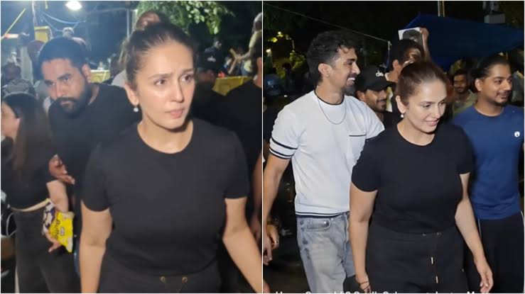 Huma Qureshi, Saqib Saleem visit Jantar Mantar late at night to back CJP  protest - India Today