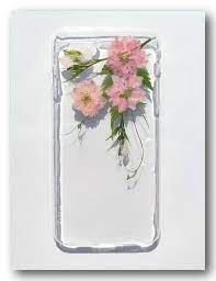 handmade iphone 6 plus case resin with real flower pressed flower 42 fundas para telefono fundas moviles fundas