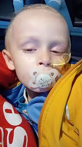 Fundraiser for Kirsty Lea by Mia Foley : Logan in his journey to ring that  bell