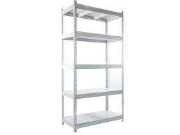 This unit has steel braces on both end frames for added strength and capacity. Powder Coated Cheap Edsal Boltless Metal Rack Rivet Shelving System
