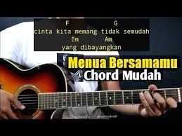F g cinta kita memang tidak semudah em am yang dibayangkan dm g dulu kita saling menyakiti c c7 dan hampir menyerah. Kunci Gitar Menua Bersamamu Tri Suaka By Ge Mahendra Youtube