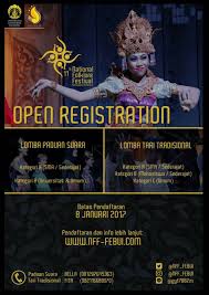 Check spelling or type a new query. Kompetisi Paduan Suara Dan Tari Tradisional 2017 Info Lomba 2021 Terbaru