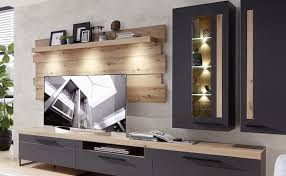 Modernes livitalia vision lowboard mit schwenkbarem tv paneel. Flexible Gunstige Wohnwand Finden Moebel De