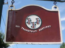 My interpretation of this motto is most likely oversimplified. Connecticut Tercentary Signs Hidden In Plain Sight