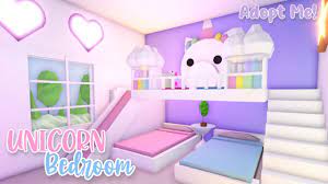 With this house i wanted to make the best use of the space as possible. Unicorn Bedroom Adopt Me Speed Build Roblox Youtube