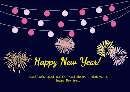 Does The Lights New Year Card Template Bring You Joy Get Started With This Template To Gains Inspirations On Decorative Ele New Year Card Cards Card Templates